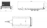 Přívěs MARTZ BAU 3 350/3