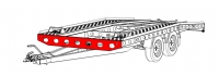 Nárazník přední VAPP PAV 2.0(2.5)/4.0(4.2)/1.96 1960 mm