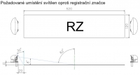 Osvětlení SPZ (registrační značky) LED Lucidity 26256NCK-1G (12-24V), QS150