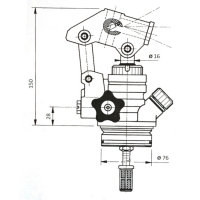 Pumpa hydraulická dvojčinná P25SDA1-CH04/18