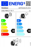 Kolo 155/70 R13 75T Triangle (387 kg) M+S, 4J/ ET30, 100x4