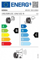 Pneu 195/50 R13 C 104N (900 kg) Kenda Mastertrail 3G M+S