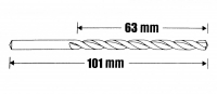 Vrták do kovu Turbomax  6,5 x 56/101 TM