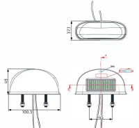 Osvětlení SPZ (registrační značky) LED VISIONPRO (12-24V)