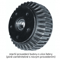 Buben brzdový AL-KO PLUS/COMPACT 2051Ab (112x5, čep 39 mm) 750kg