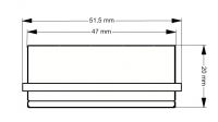 LED modul 12-24V, červeno - bílý ke svítilnám 295BC až 299BC