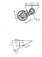 Náprava KNOTT G 13 (1350 kg) b=1150 mm, c=1600 mm, 100x4, patky 94, PV 0.7